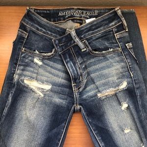 American Eagle Jegging Crop